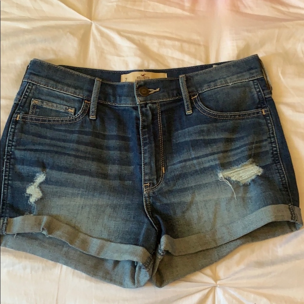 High waisted shorts